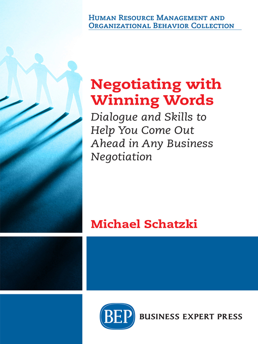 Cover of Negotiating with Winning Words